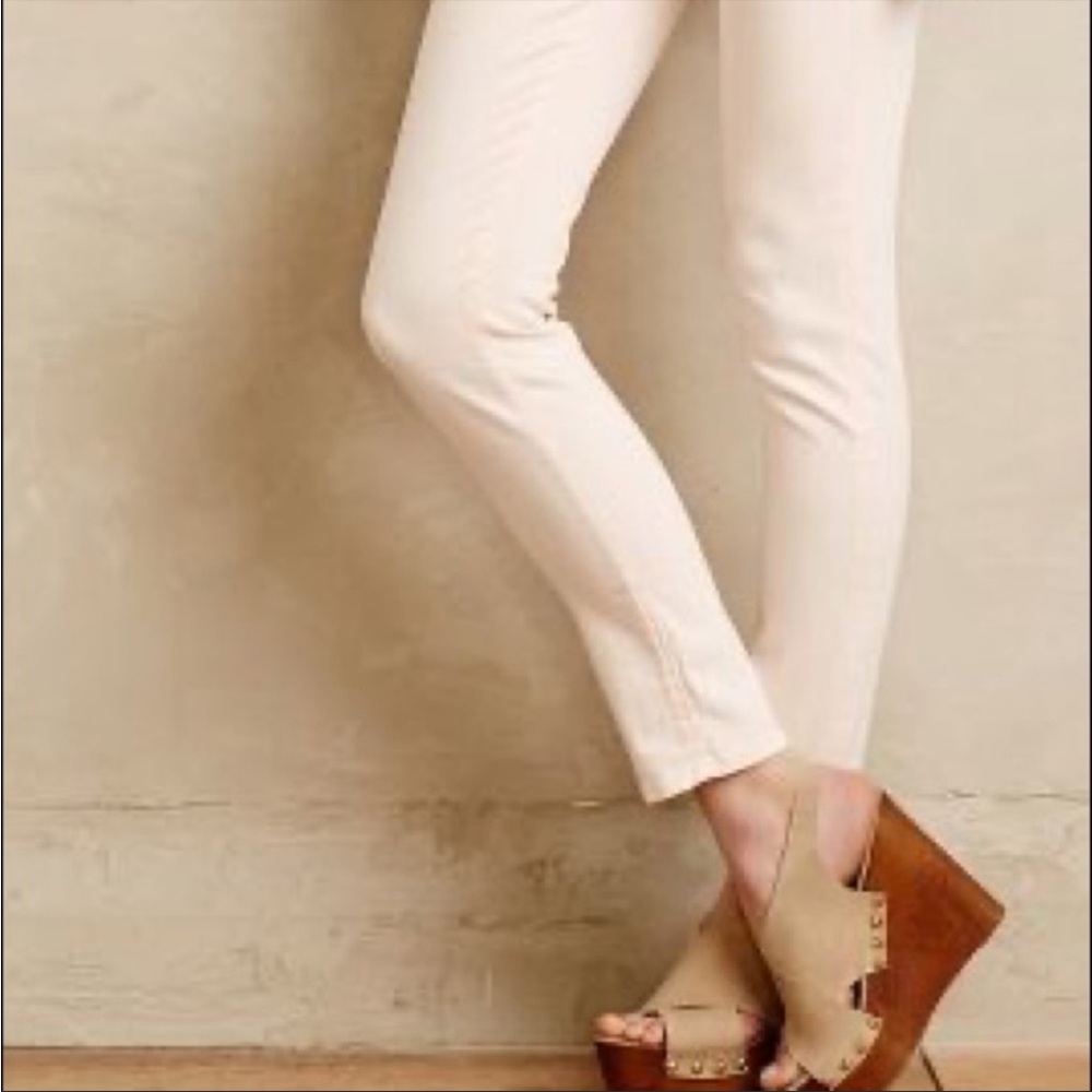 AG Anthropologie Stevie Ankle Corduroy Pants